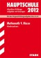 Abschlußprüfung 2012 Mathematik 9. Klasse. Hauptschule Niedersachsen