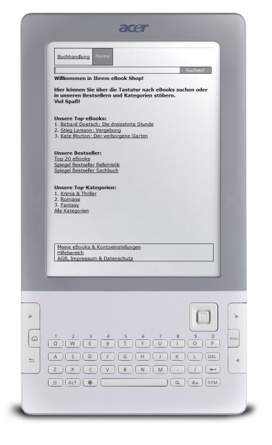 Acer Lumiread