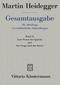 Zum Wesen der Sprache und Zur Frage nach der Kunst