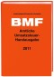 Amtliche Umsatzsteuer-Handausgabe 2011