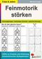 Feinmotorik stärken Schwungübungen, beidseitiges Zeichnen und optische Erfassung