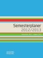 Semesterplaner 2012/2013