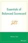Essentials of Balanced Scorecard