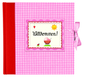 Willkommen! Babyalbum rosa