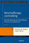 [Stephan M. Wagner, J&uuml;rgen Weber: Beschaffungscontrolling]