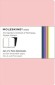 Moleskine Volant Extra Small Plain Pink. 2 Notebooks in 2 Shades