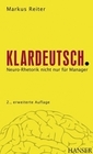 [Markus Reiter: Klardeutsch.]