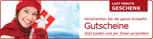 Verschenken Sie die ganze Auswahl: Unser Geschenkgutschein für alle Produkte!