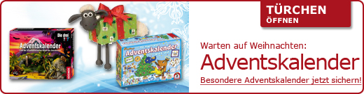 Besondere Adventskalender jetzt sichern!