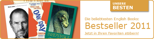 Unsere English Books Bestseller 2011 - jetzt stöbern