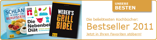 Bestseller 2011: Die besten Kochbücher des Jahres