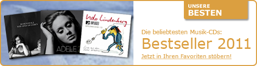 Unsere Musik-Bestseller 2011