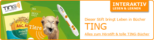 Interaktiv Lesen & Lernen - Dieser Stift bringt Leben in Bücher: TING. Alles zum Hörstift und toll TING-Bücher hier