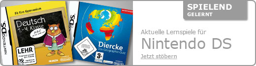 Die aktuellen Nintendo Lernspiele