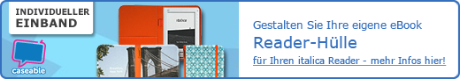 Individuelle eBook Reader Hülle für italica Paperback 2 gestalten mit caseable!